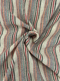 Handspun Handwoven Kotpad Fabric 650 INR/metre - Ivory multicolour weaving