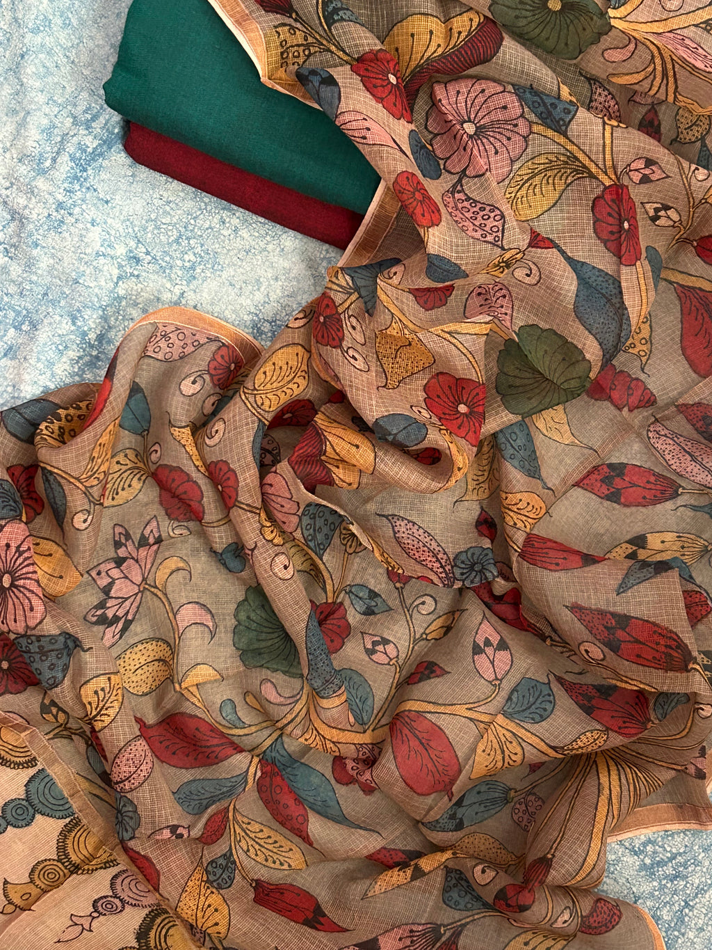 Handwoven Handcrafted Kalamkari Set