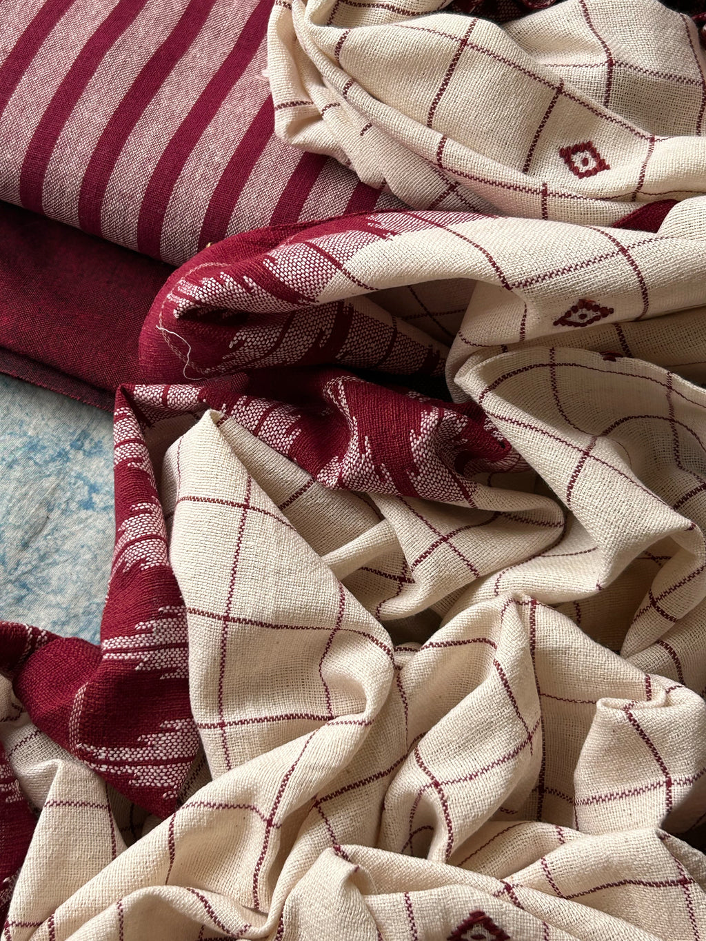 Petrichor - Handspun Handwoven Kotpad Suit Set