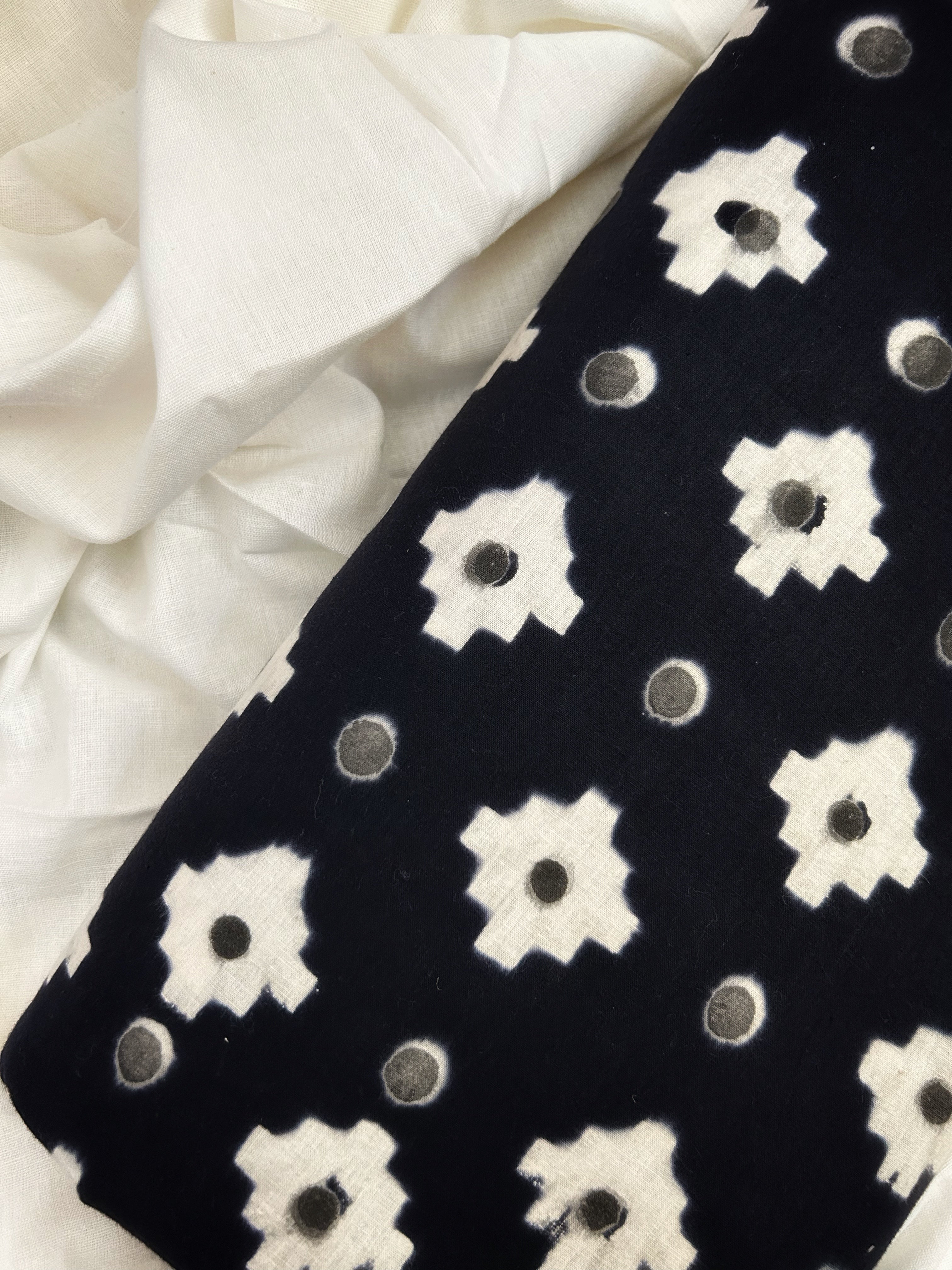 Handblock Print 2.5m Cotton Fabric