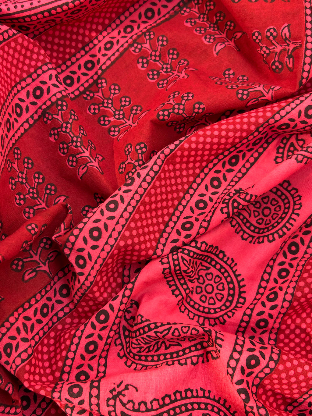 Natural Dyed Bagh Block Print Cotton Suit