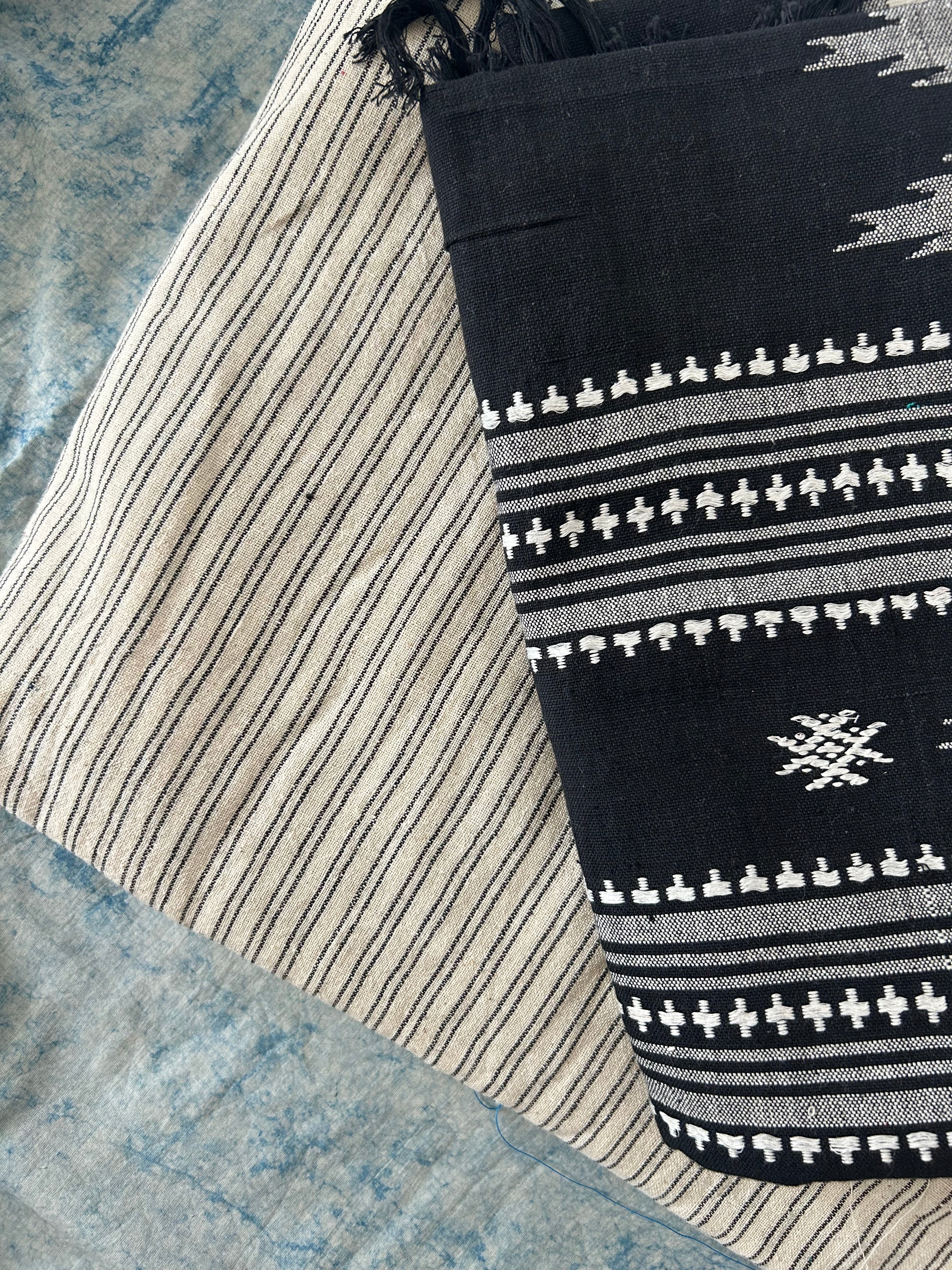 Handspun Handwoven Kotpad Kurta Dupatta Set