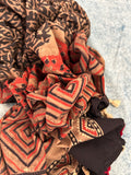 Natural Dyes Handblock Ajrakh Cotton Suit