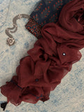 Natural Dyes Handcrafted Ajrakh Kota Suit