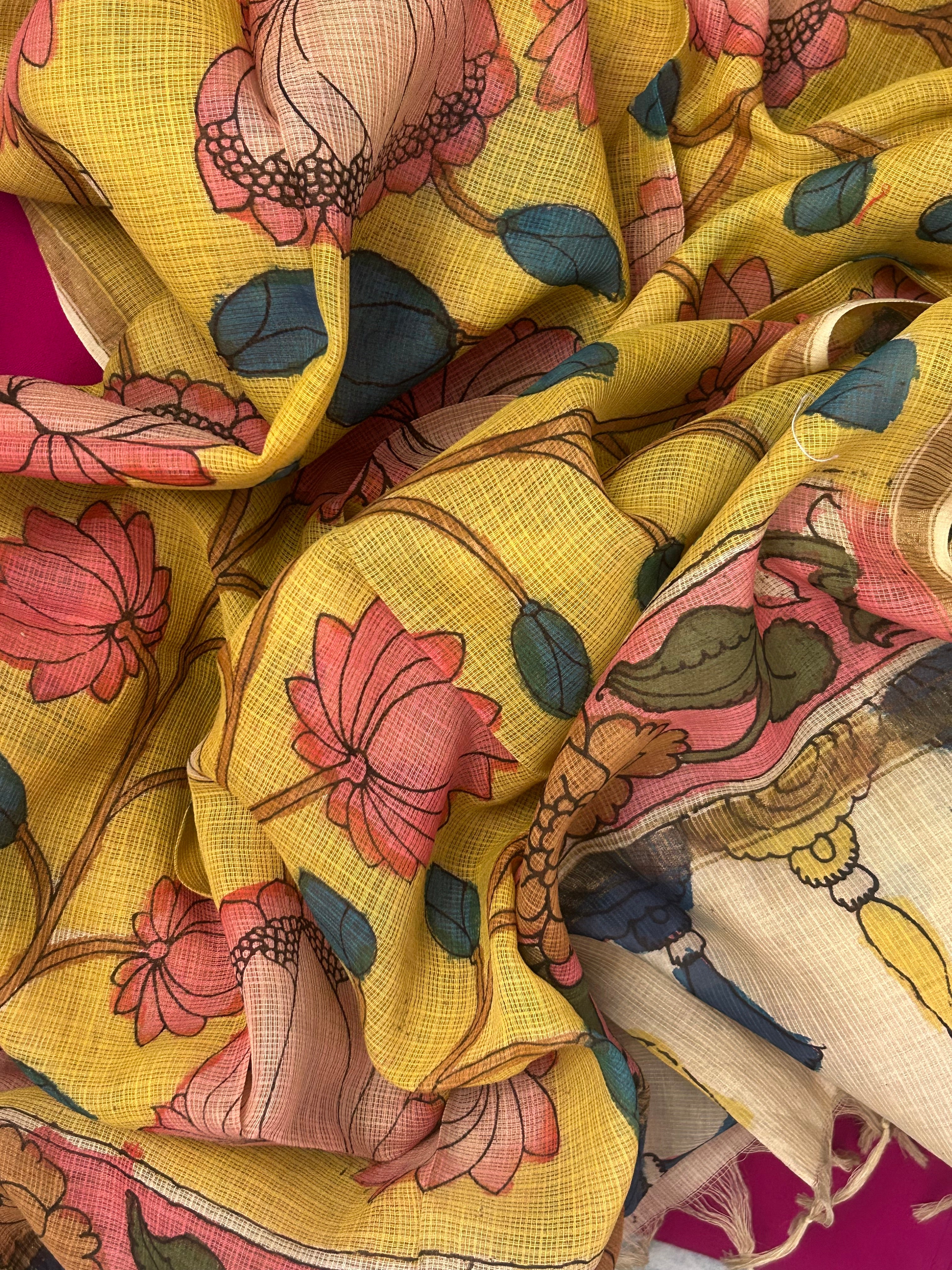 Handwoven Handcrafted Kalamkari Set