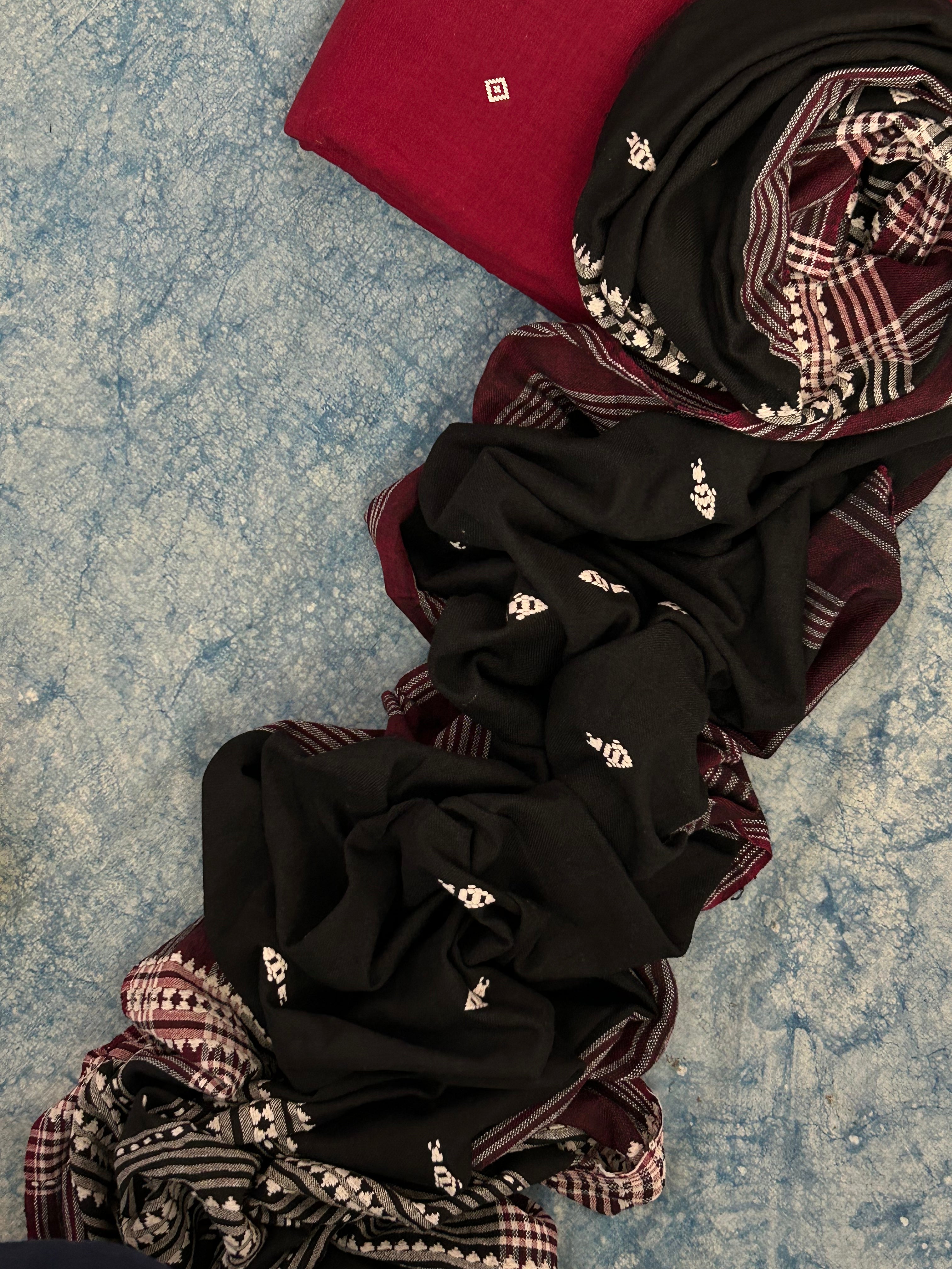 Handspun Handwoven Kotpad Kurta Dupatta Set