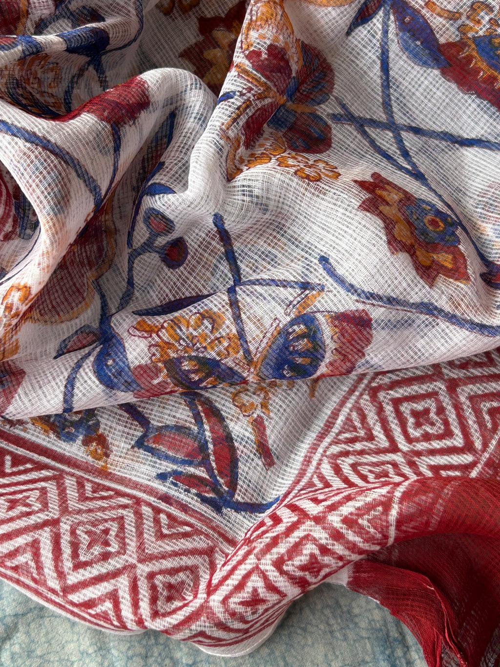 Handcrafted Cotton Kota Suit