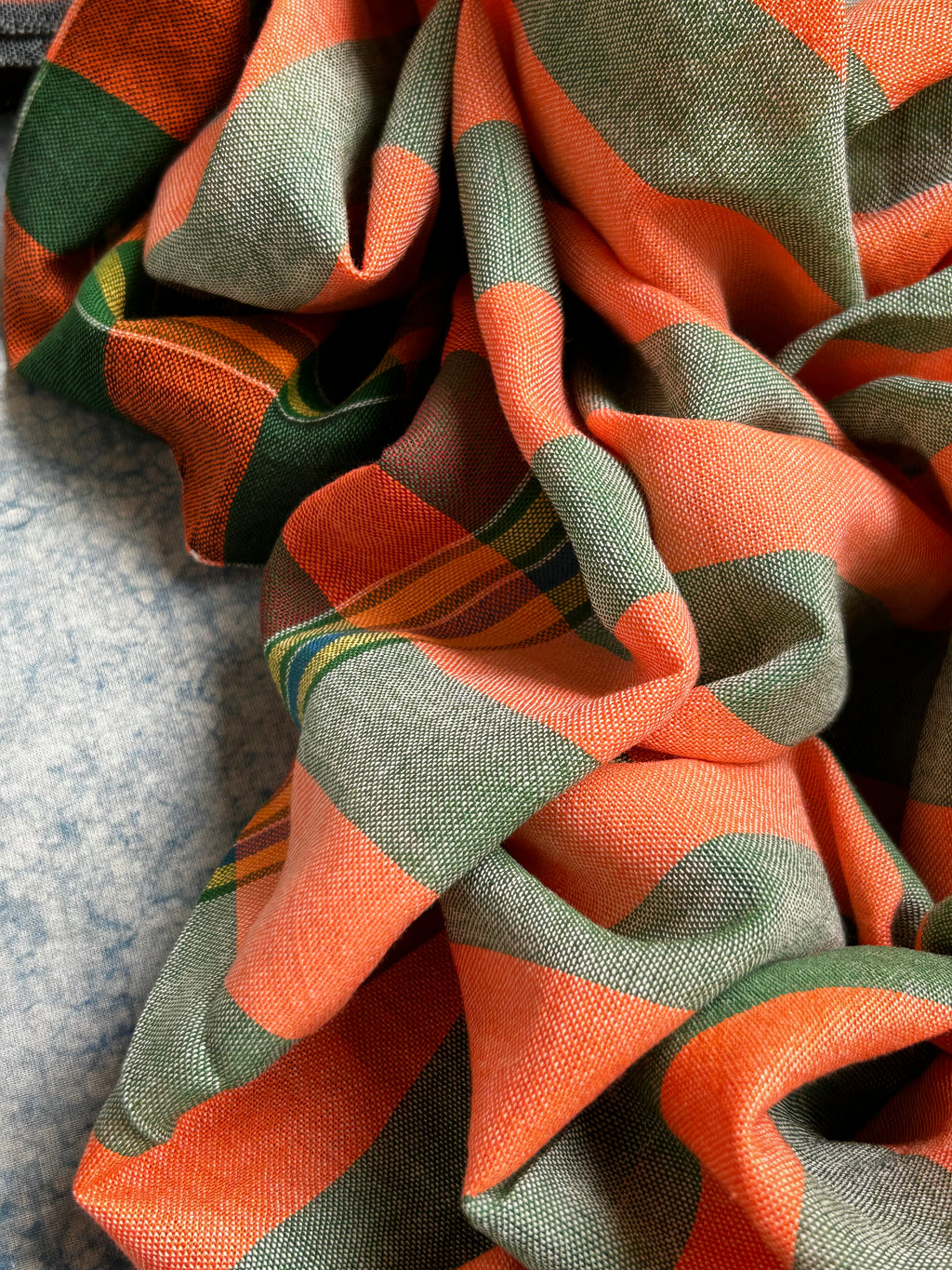 Handwoven Kala Cotton Bhujodi Kurta Dupatta Set