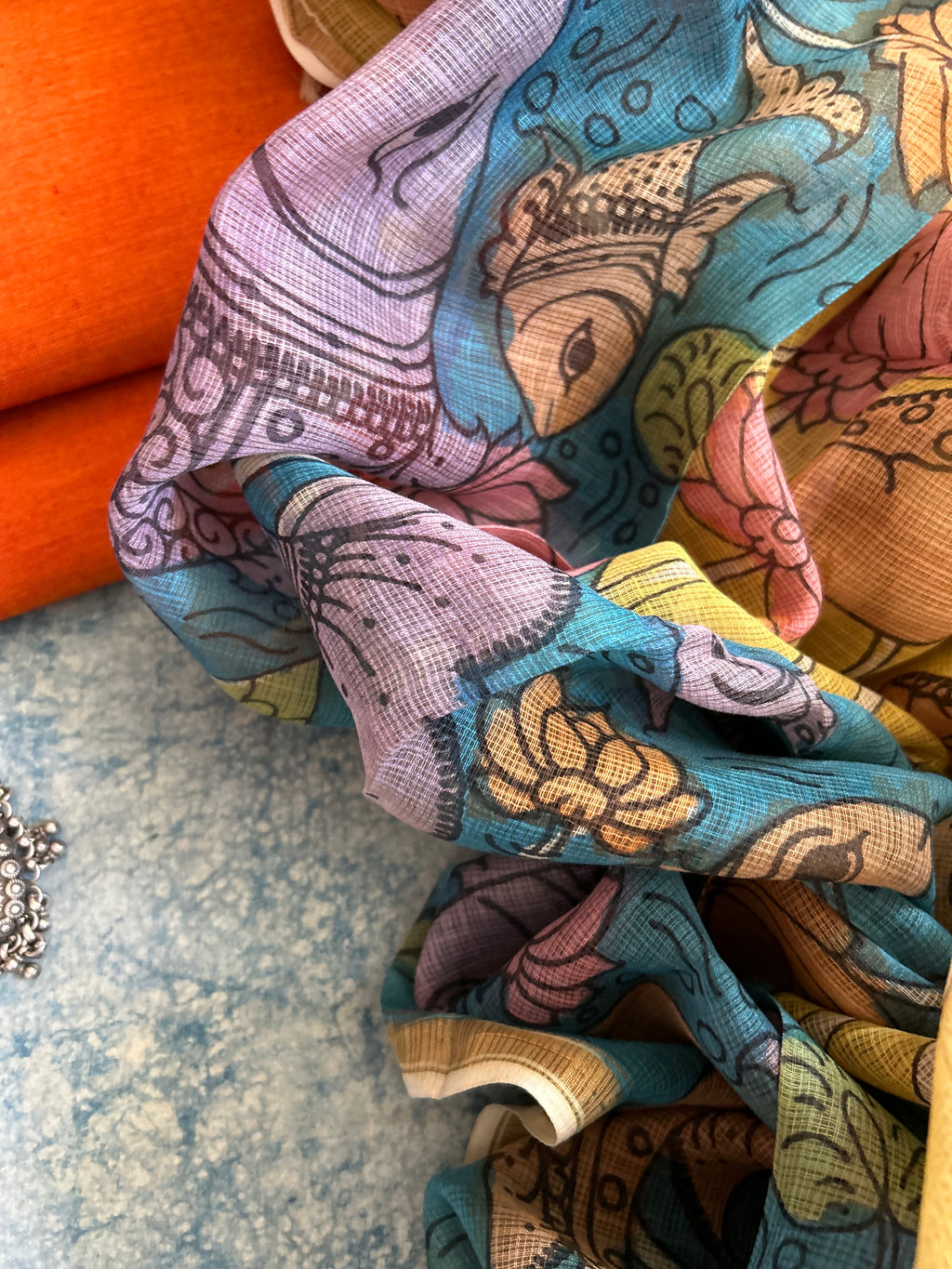 Handwoven Handcrafted Kalamkari Set