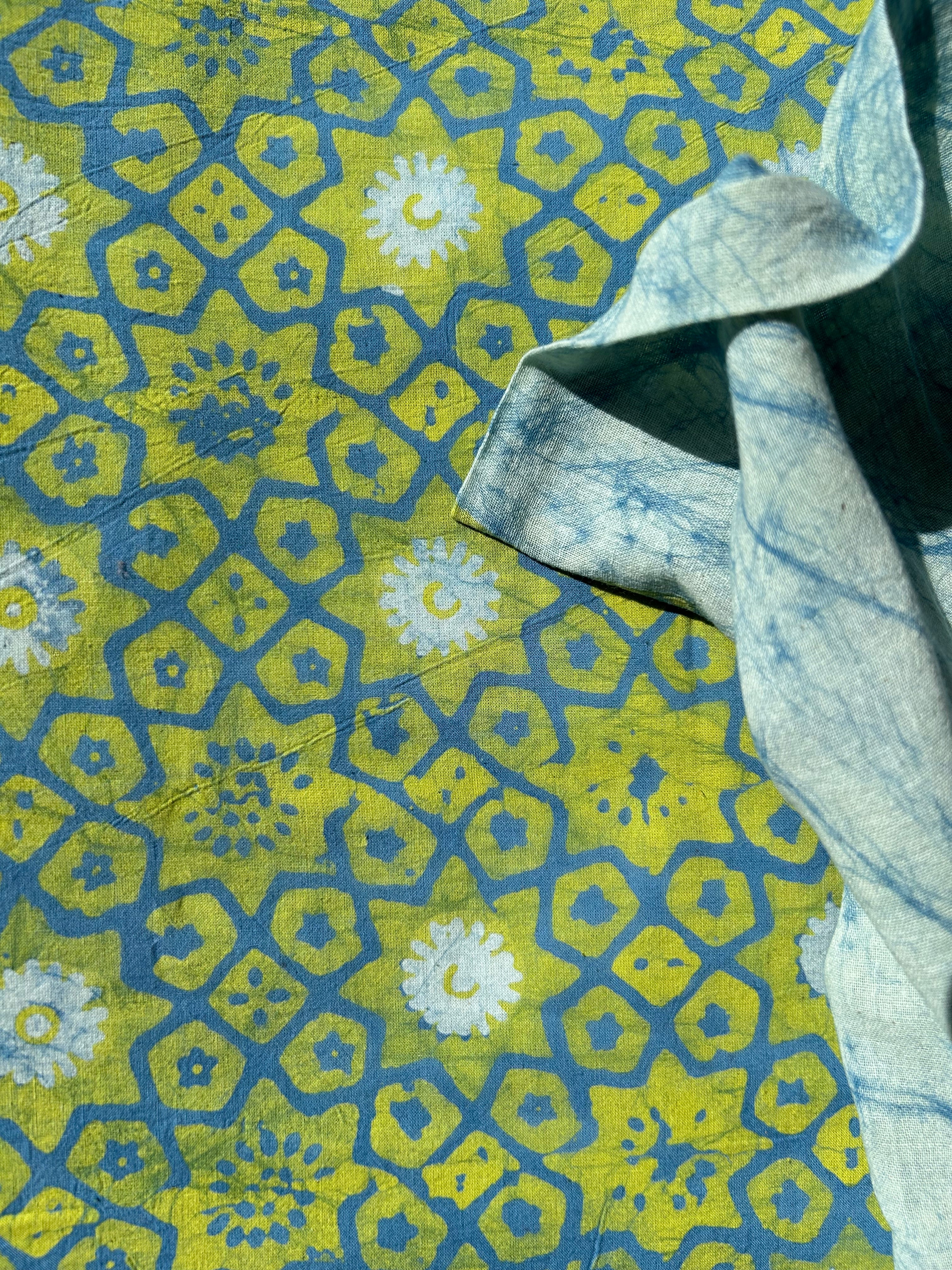 Handblock Batik Cotton Suit