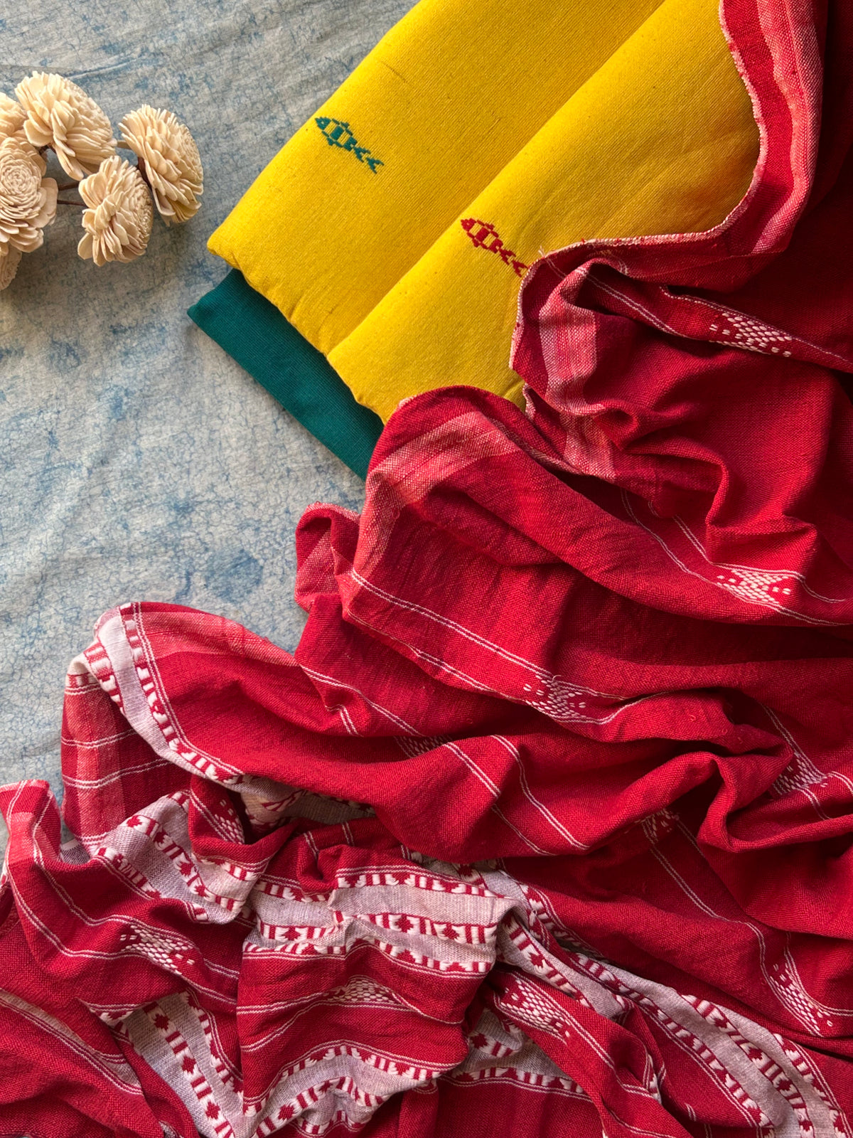 Kiran - Handspun Handwoven Kotpad Suit Set