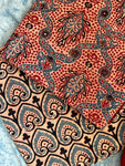 Natural Dyes Handblock Ajrakh Cotton Suit