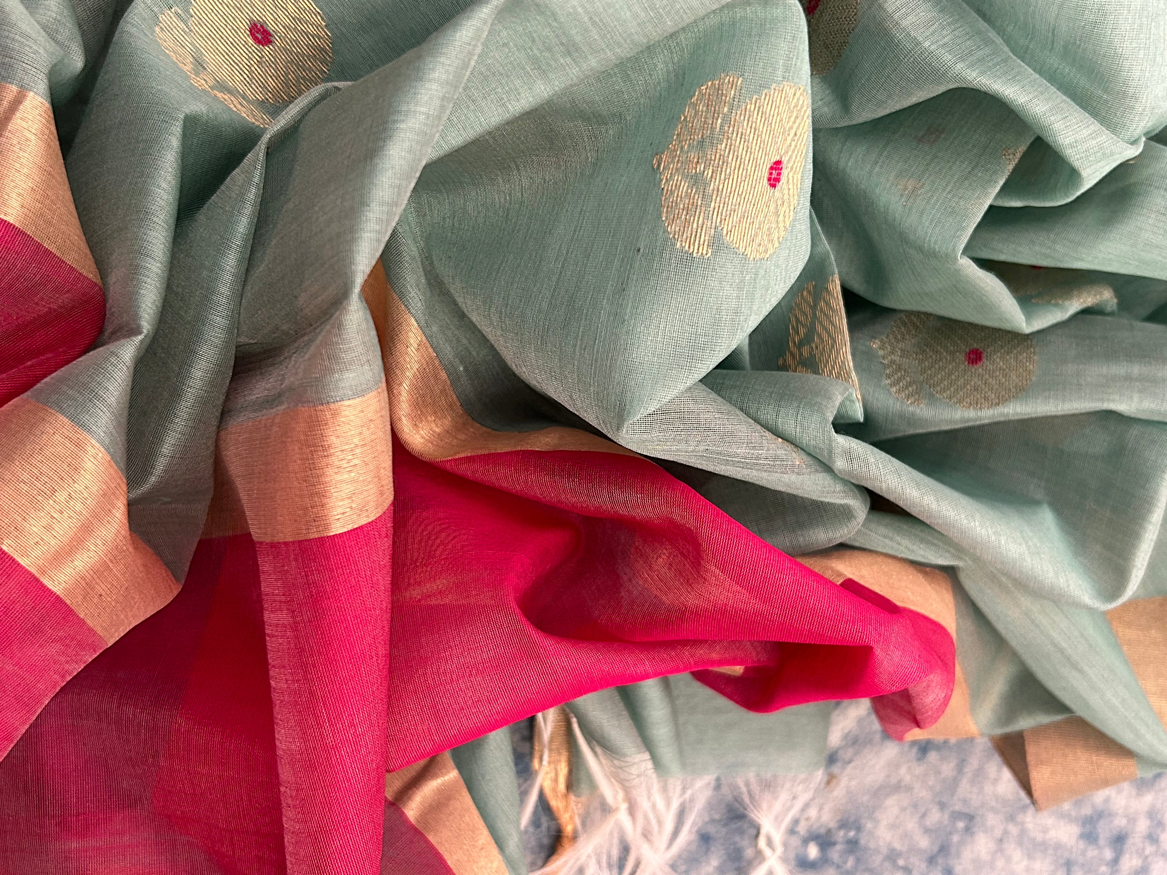 Handwoven Chanderi Kurta Dupatta Set