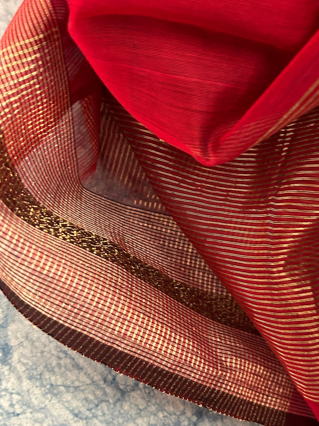 Handwoven Maheshwari Kurta Dupatta Set