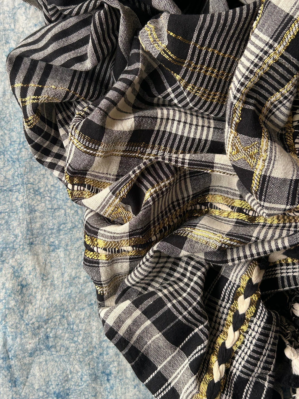 Malhaar - Handwoven Bhujodi Kala Cotton Set