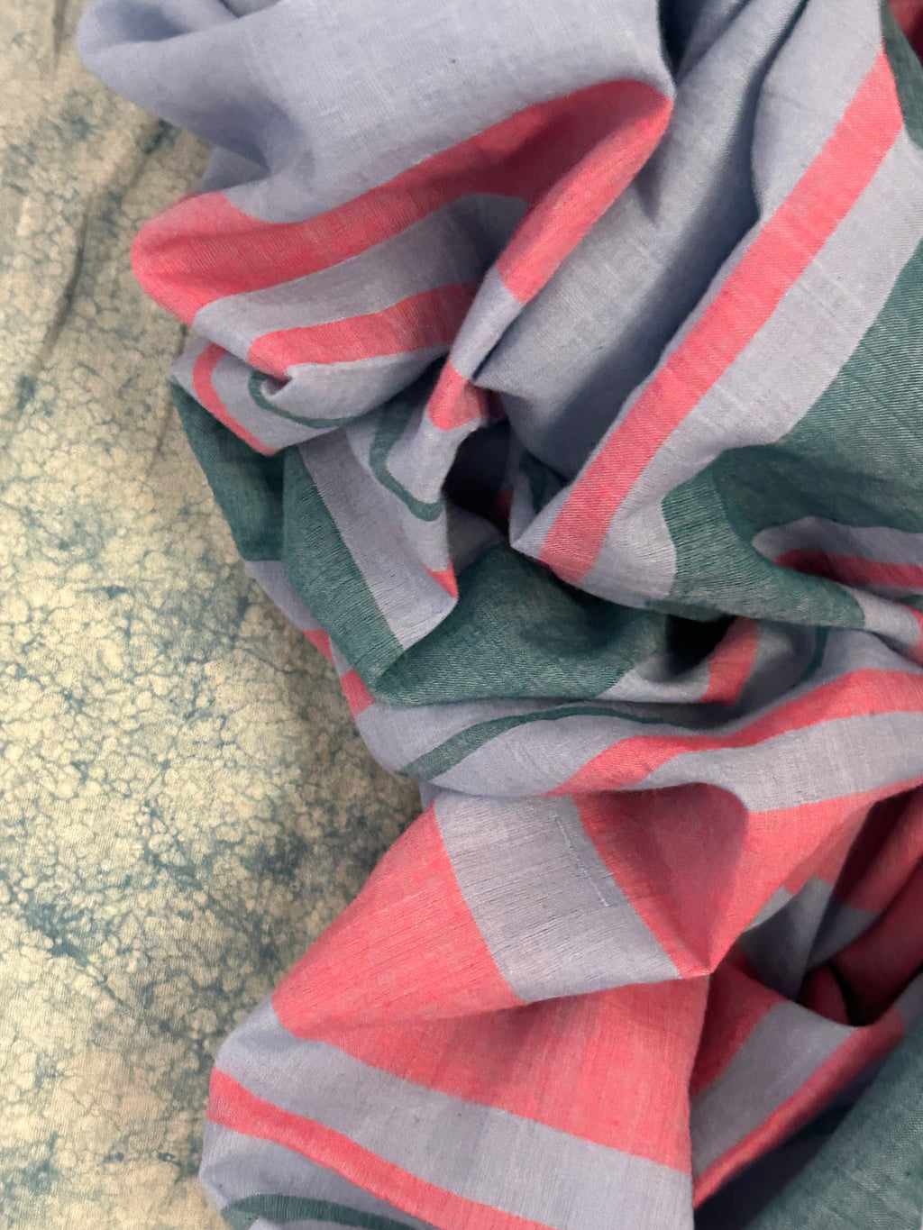 Butterfly Bush - Handwoven Bengal Jamdani Kurta Dupatta set