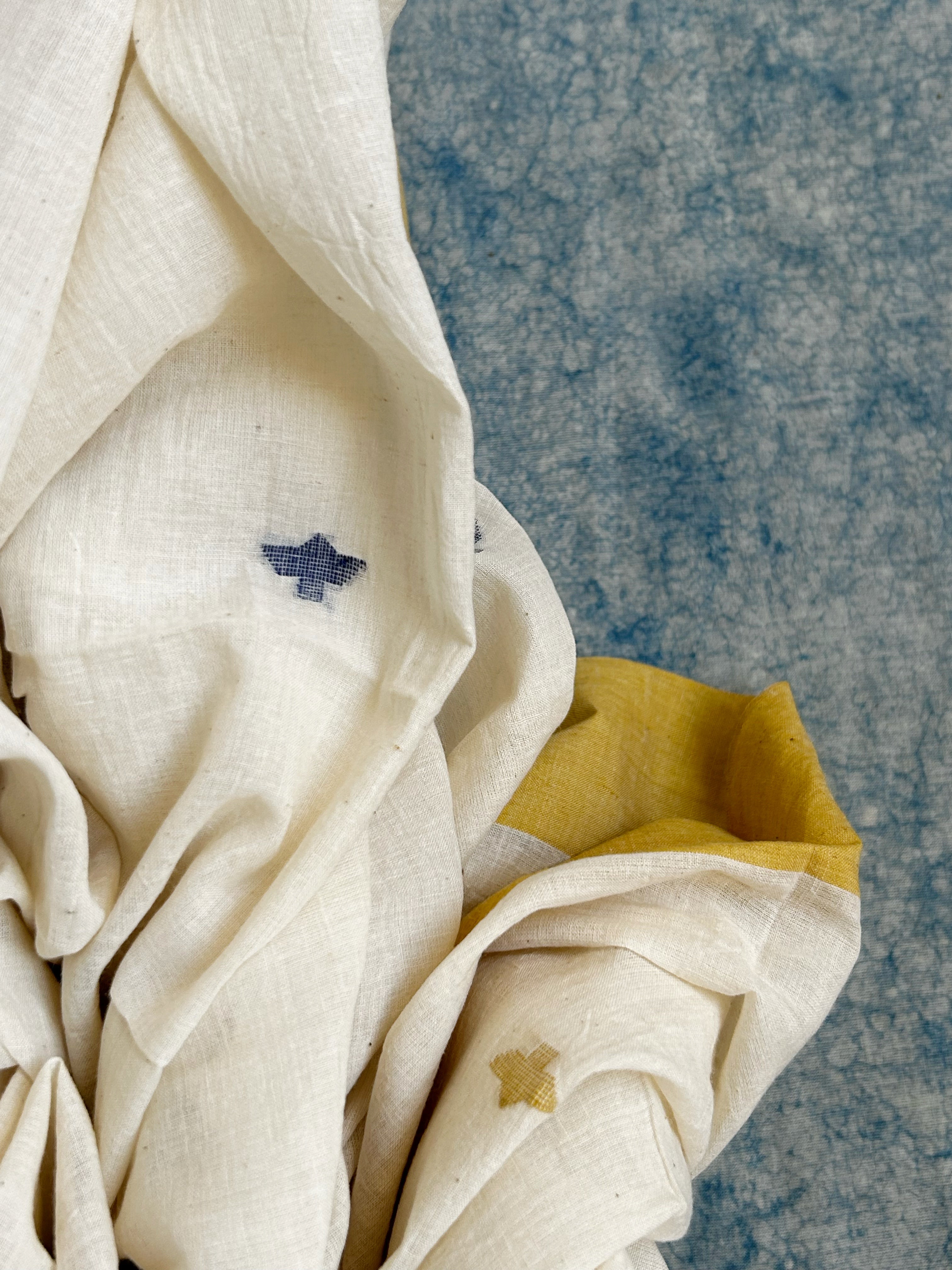 Mogra - Handwoven Bengal Jamdani Kurta Dupatta set
