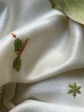Handwoven Chikankari Work Maheshwari Set