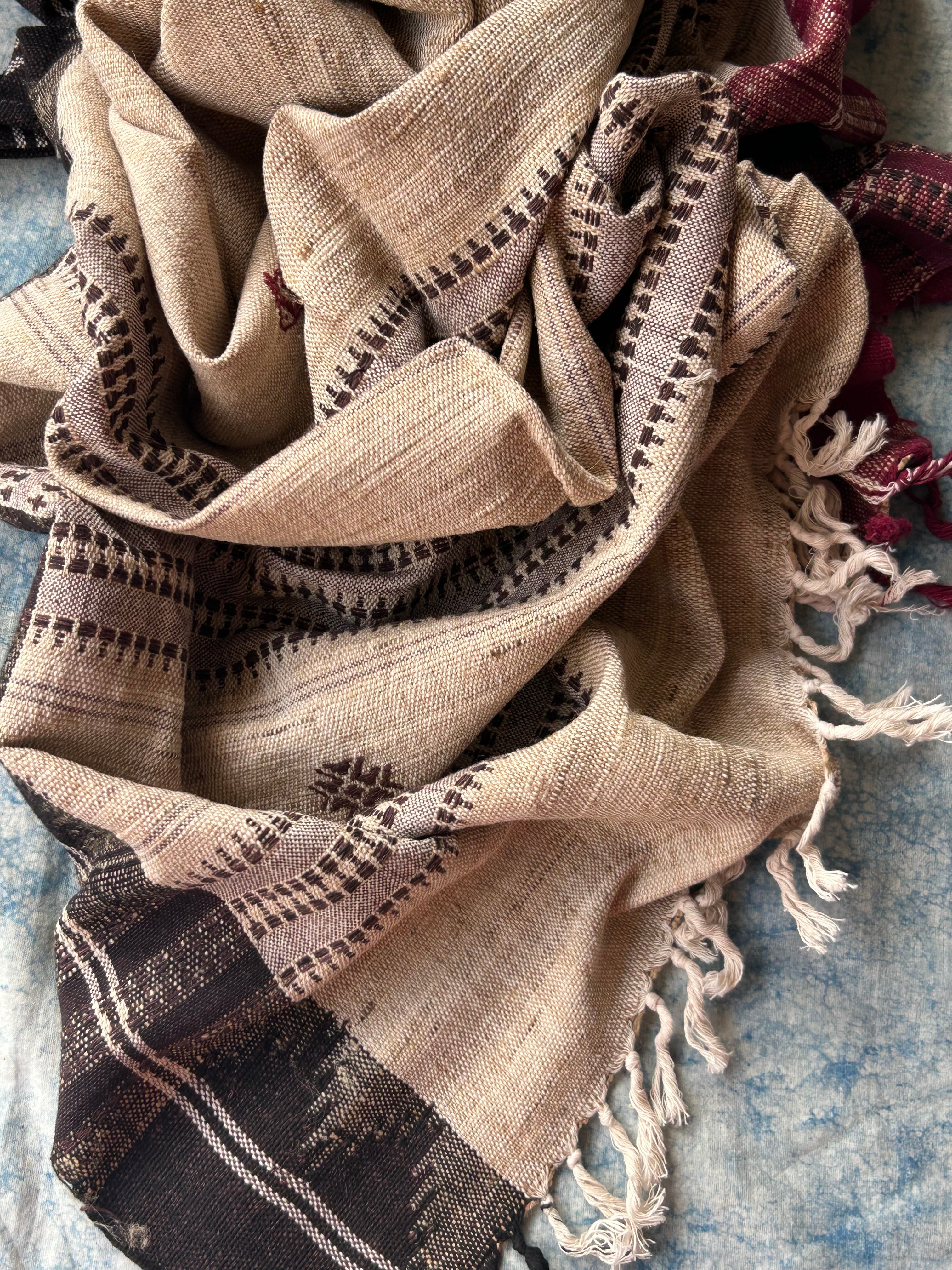 Mrittika - Handspun and Handwoven Ponduru Cotton and Kotpad Set