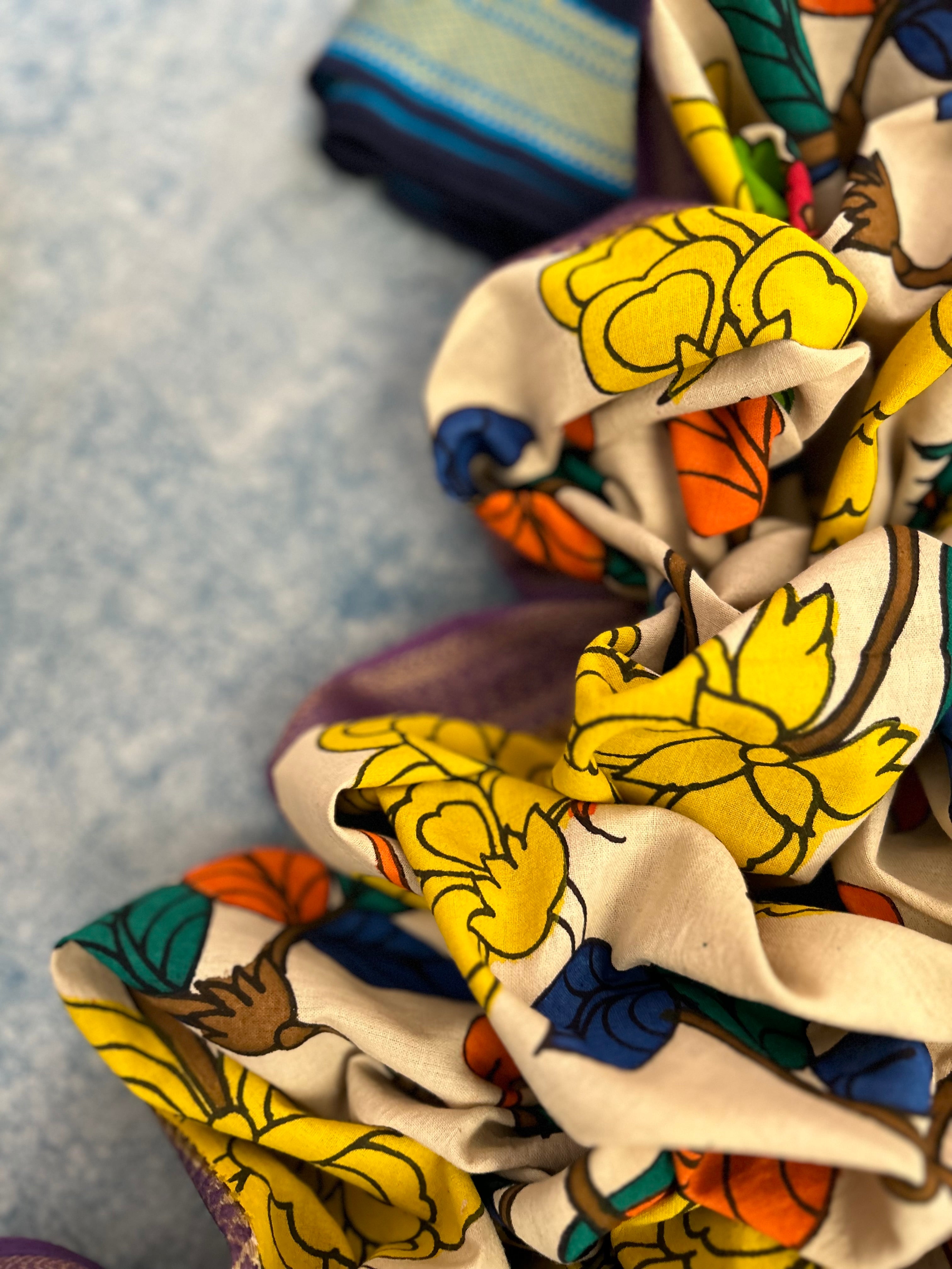 Handwoven Handcrafted Kalamkari Kurta Dupatta Set