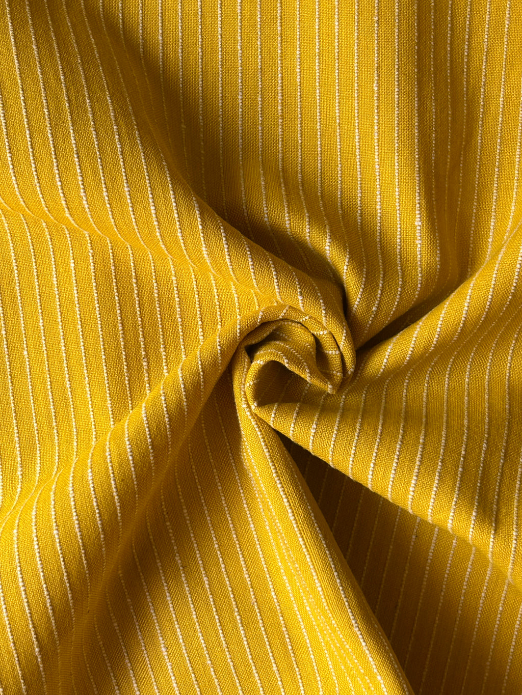 Handwoven 2.5m Fabric - Sunny Yellow