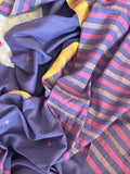 Blue Daisy 2 - Handwoven Bengal Jamdani Kurta Dupatta set
