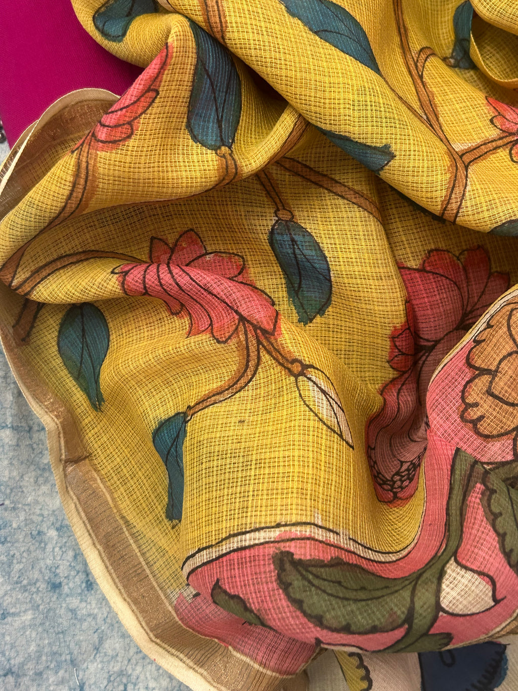 Handwoven Handcrafted Kalamkari Set