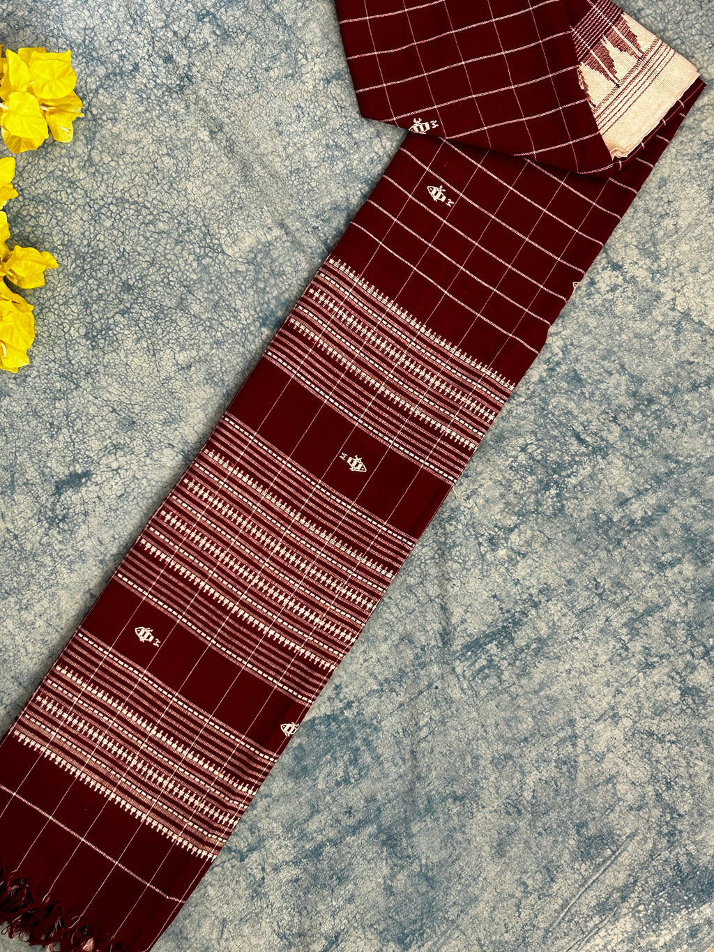 Handspun Handwoven Kotpad Dupatta