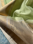 Handwoven Maheshwari Kurta Dupatta Set - Pastel Green