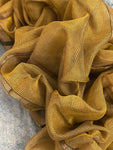 Handwoven Maheshwari Kurta Dupatta Set -Mustard Yellow