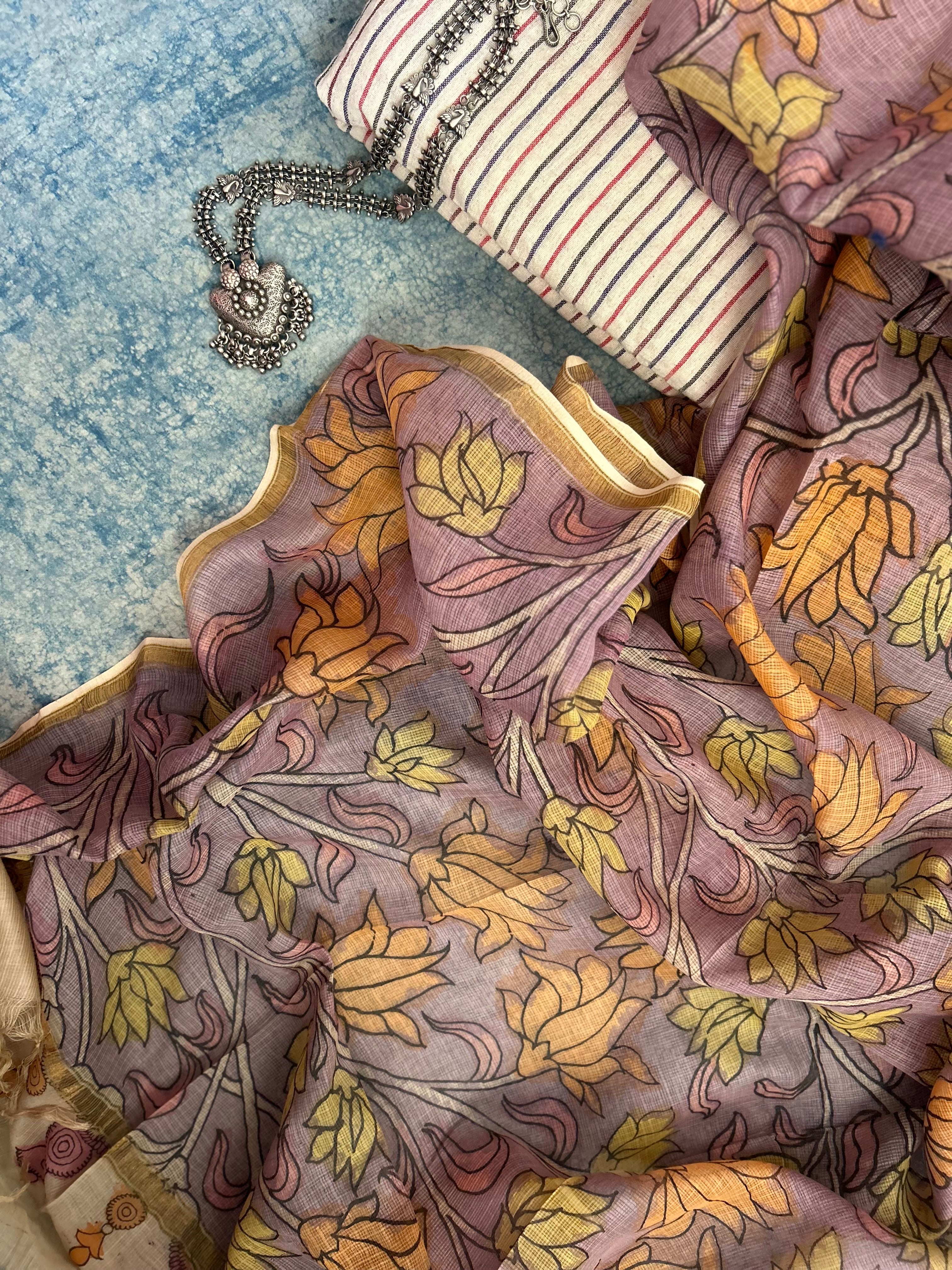 Handwoven Handcrafted Kalamkari Set