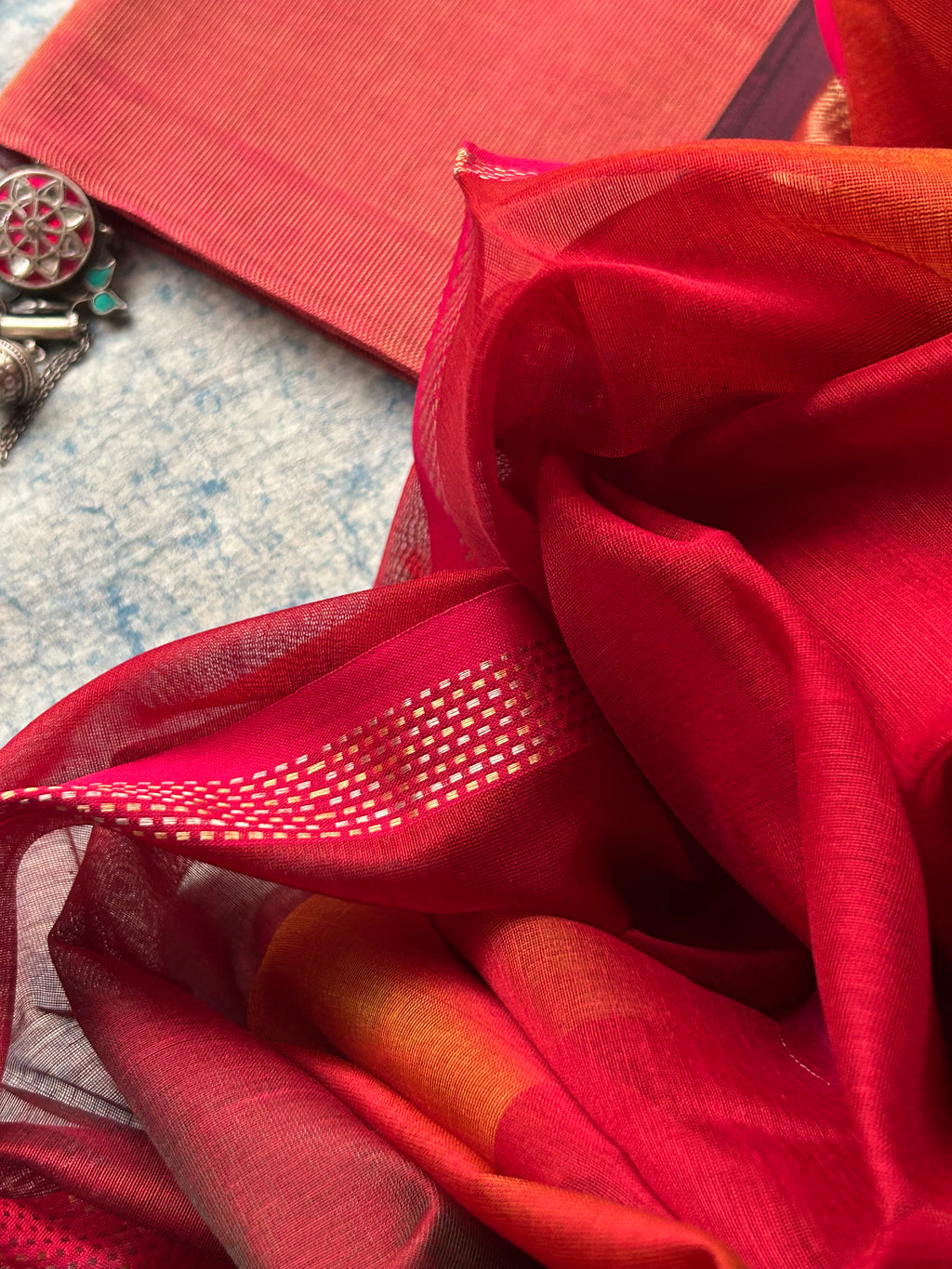 Gulaal - Handwoven Maheshwari Kurta Dupatta Set
