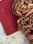 Handwoven Handcrafted Bhujodi Kalamkari Kurta Dupatta Set