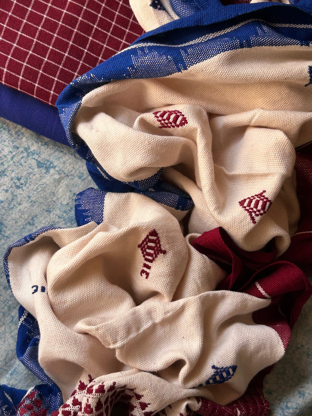 Trishna - Handspun Handwoven Kotpad Suit Set