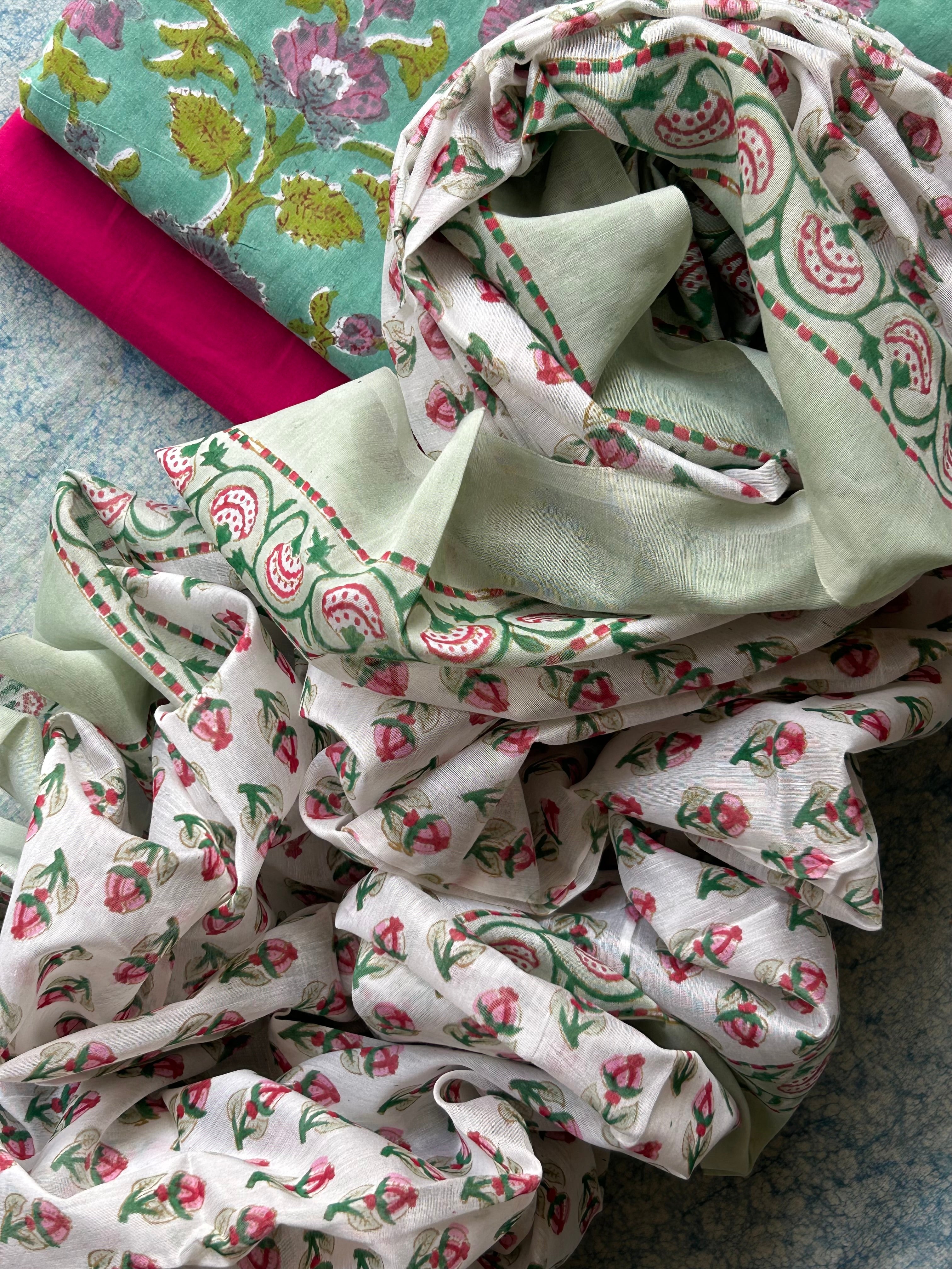 Bageecha - Handcrafted Cotton Suit Set