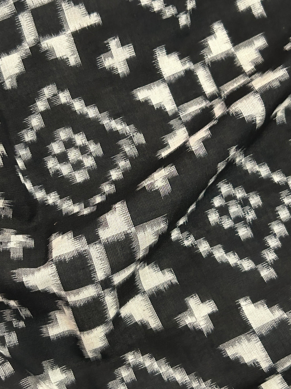 Handwoven Ikat Kurta Telia Dupatta Set