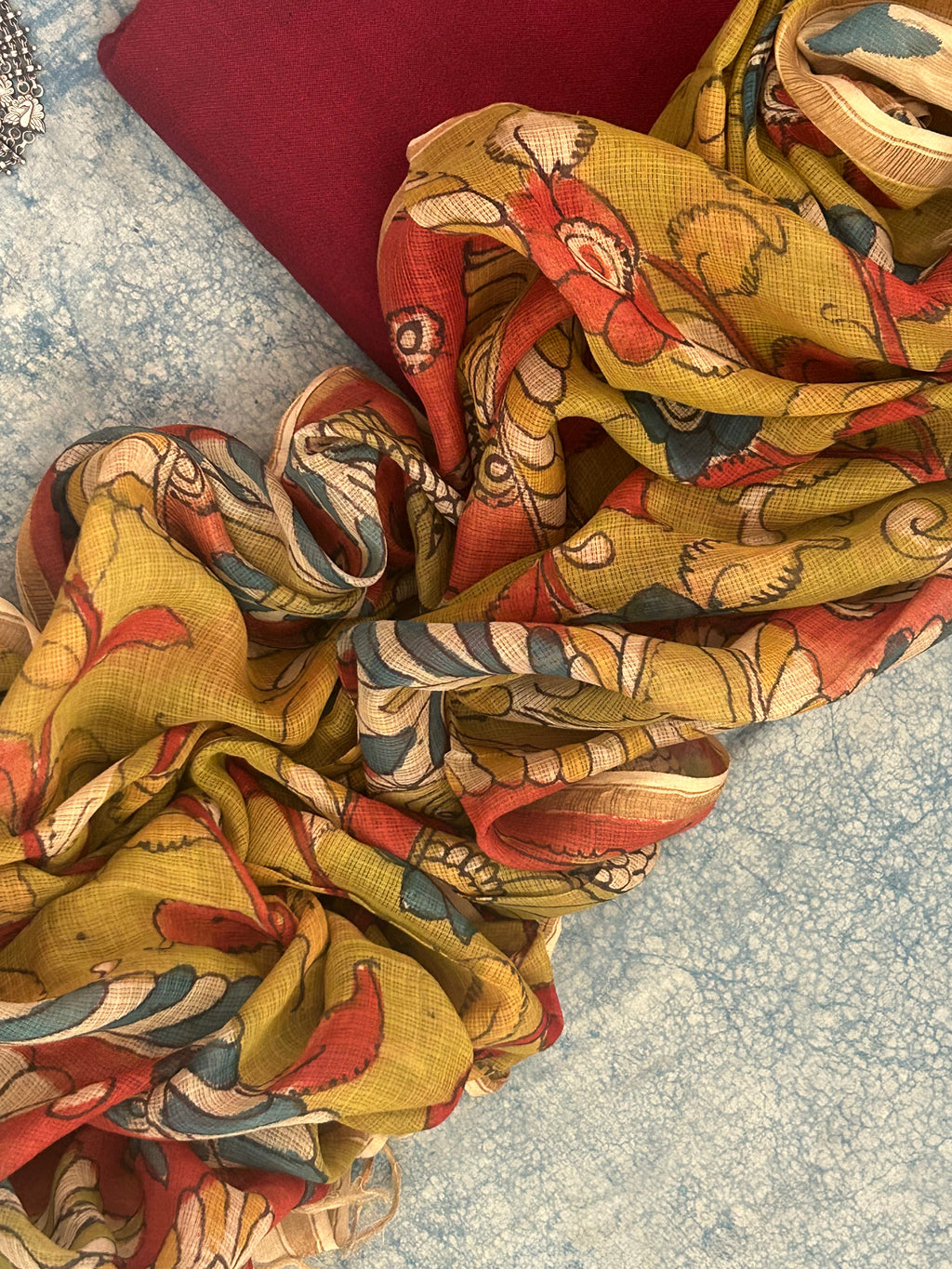 Handwoven Handcrafted Kalamkari Set