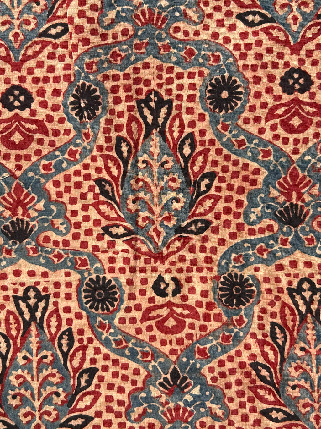 Natural Dyes Handblock Ajrakh Cotton Suit