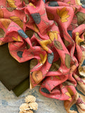 Heena - Handwoven Handpainted Kalamkari Set