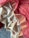Handwoven Chikankari Work Maheshwari Set