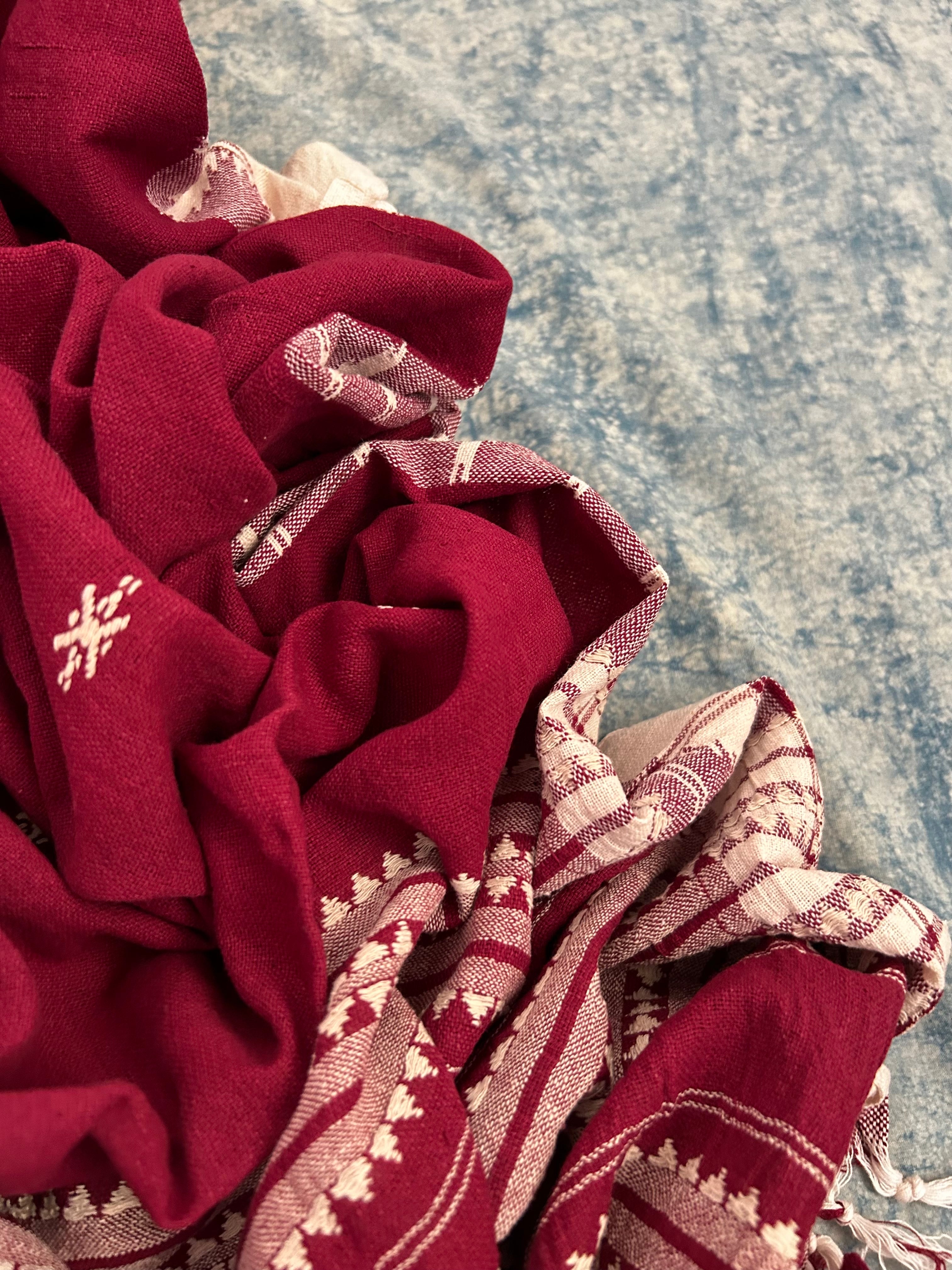 Handspun Handwoven Kotpad Kurta Dupatta Set
