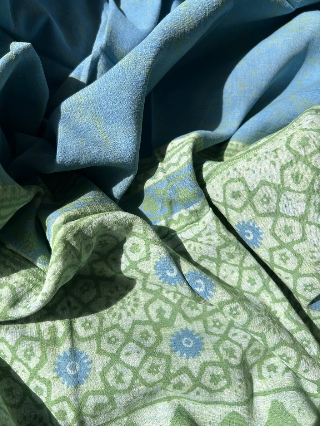 Handblock Batik Cotton Suit