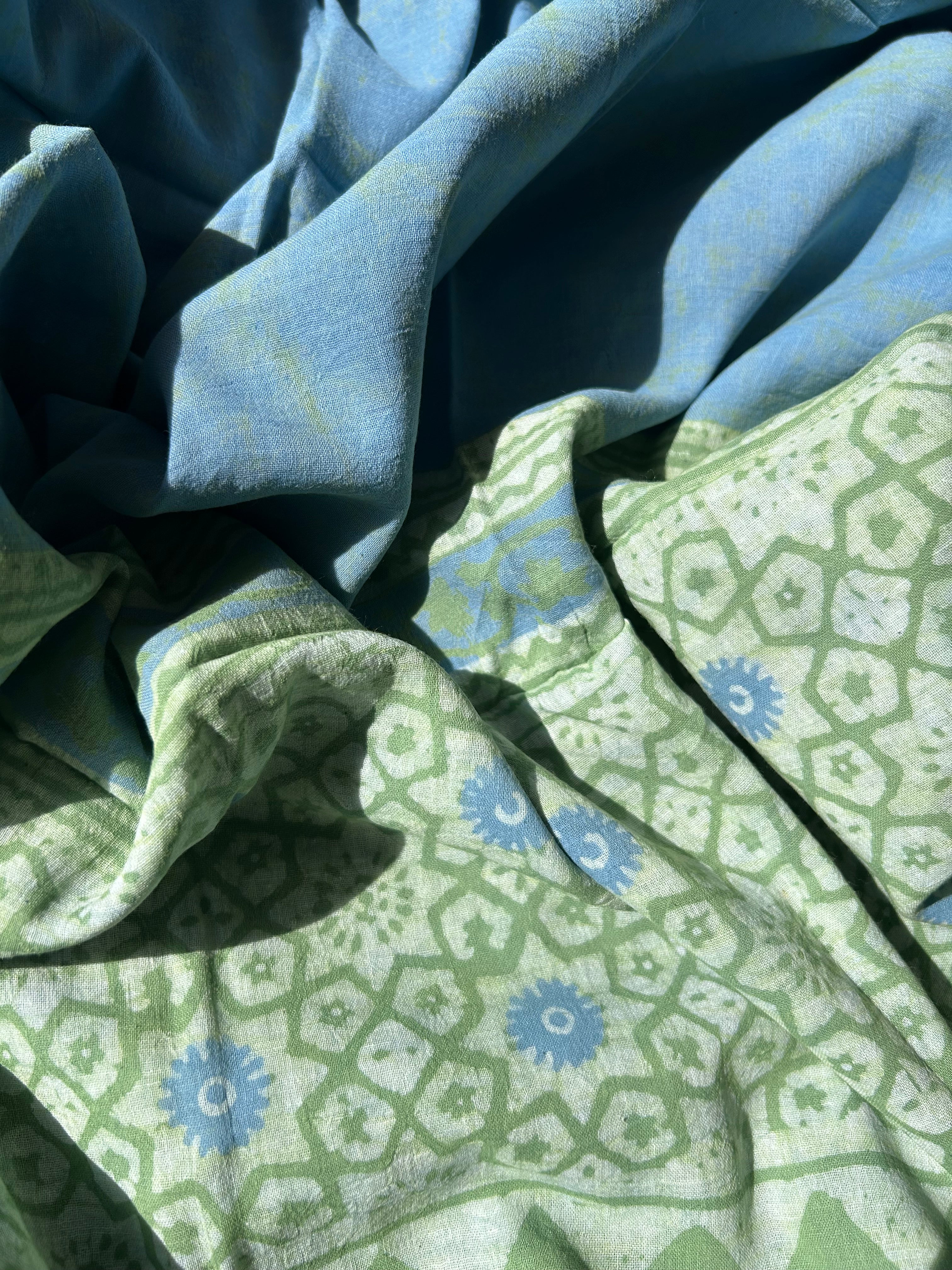 Handblock Batik Cotton Suit