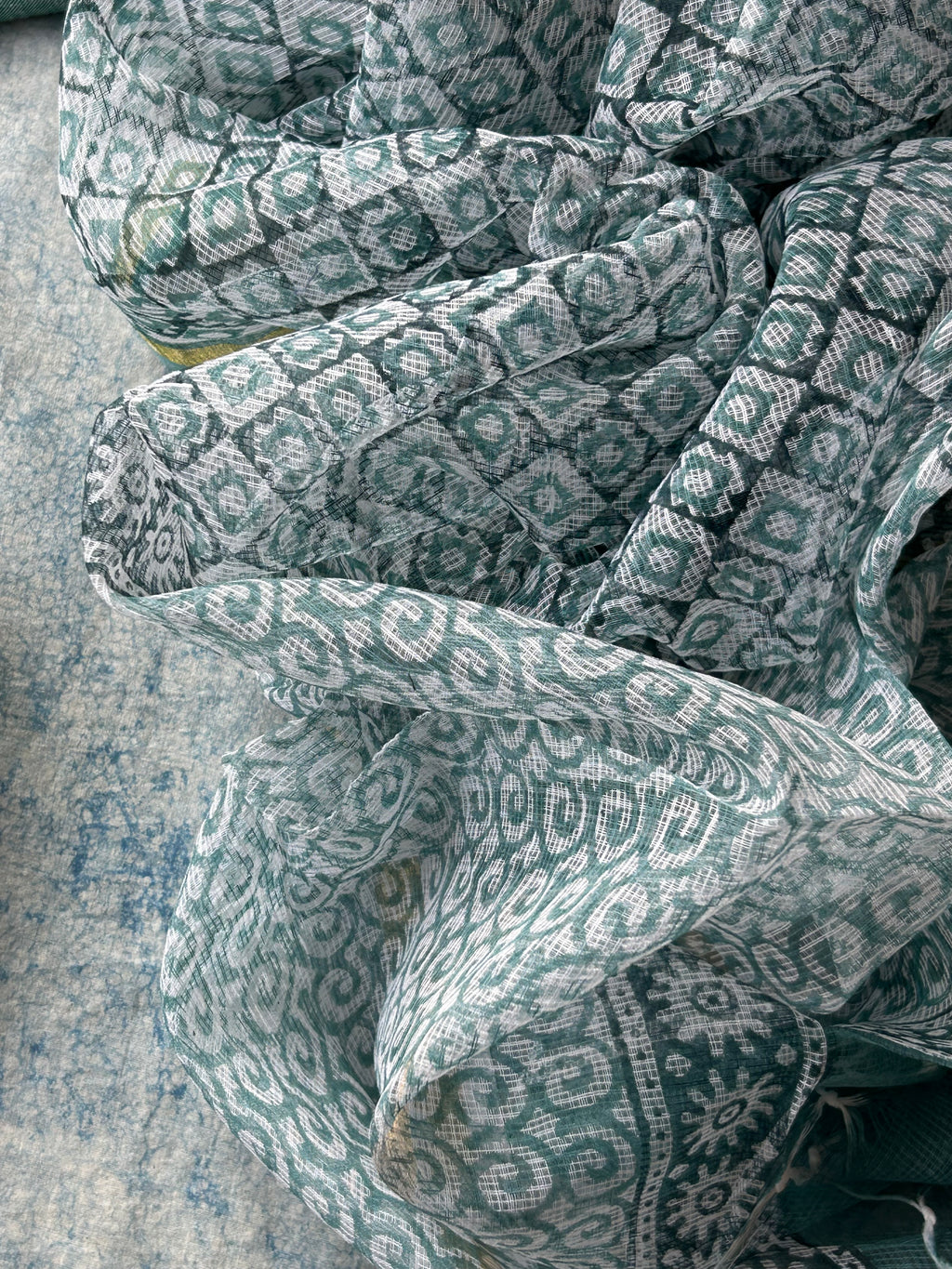 Mridul - Handwoven Handblock Printed Set