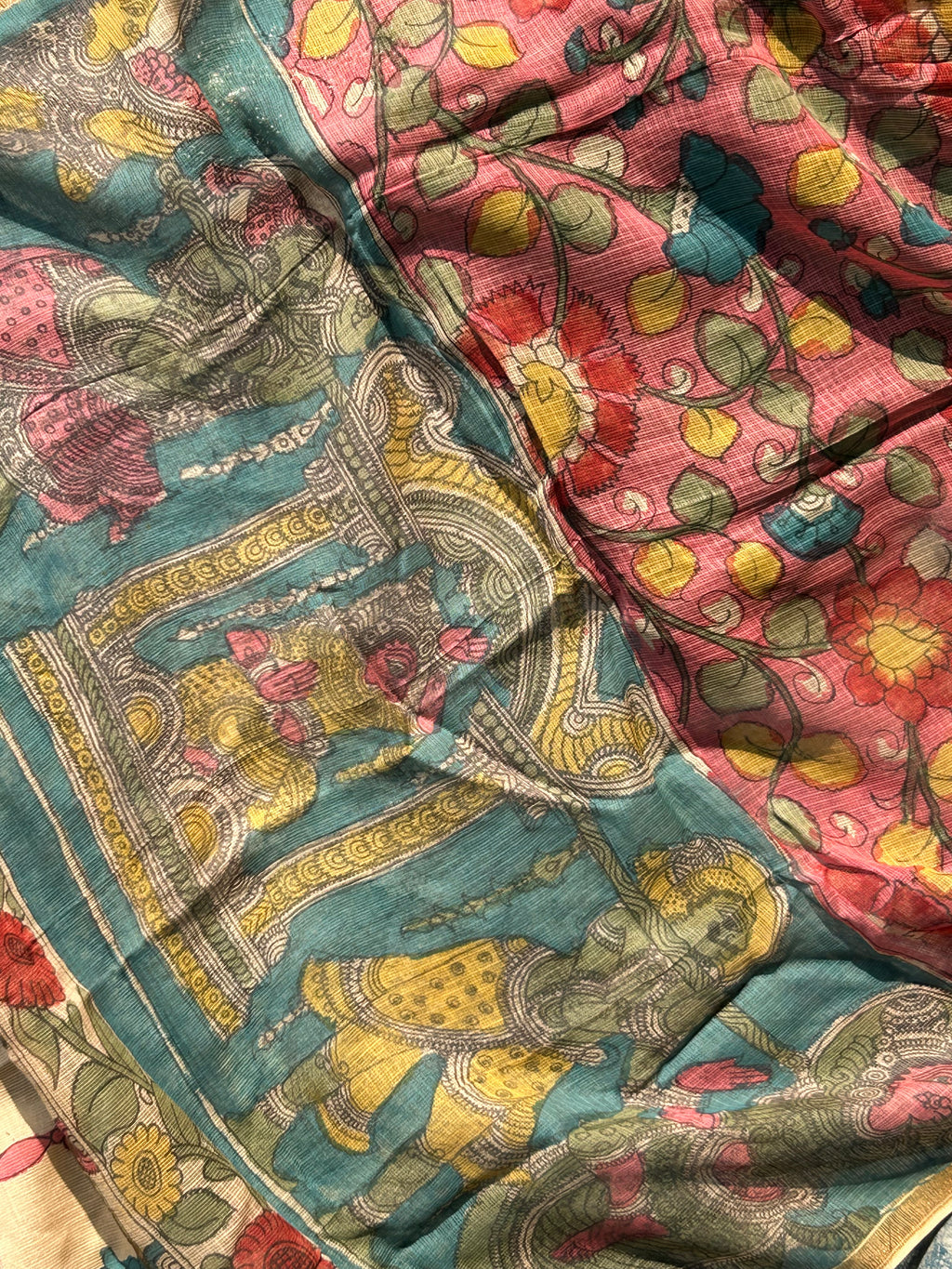 Handwoven Handcrafted Kalamkari Set