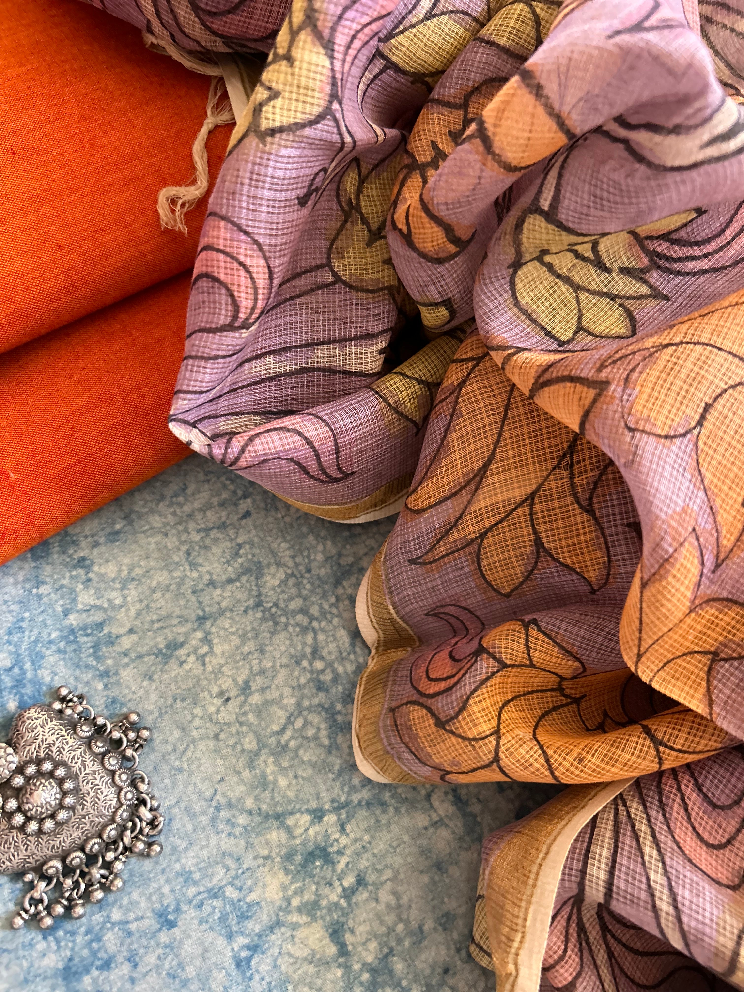 Handwoven Handcrafted Kalamkari Set