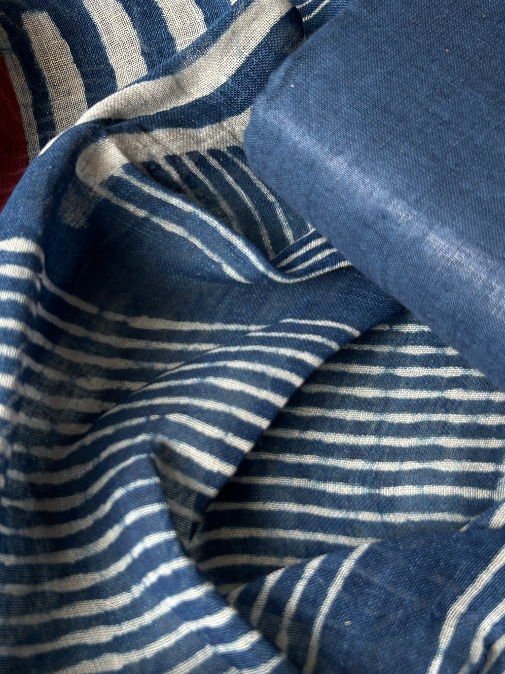 Neer - Handcrafted Linen Kurta Dupatta Set