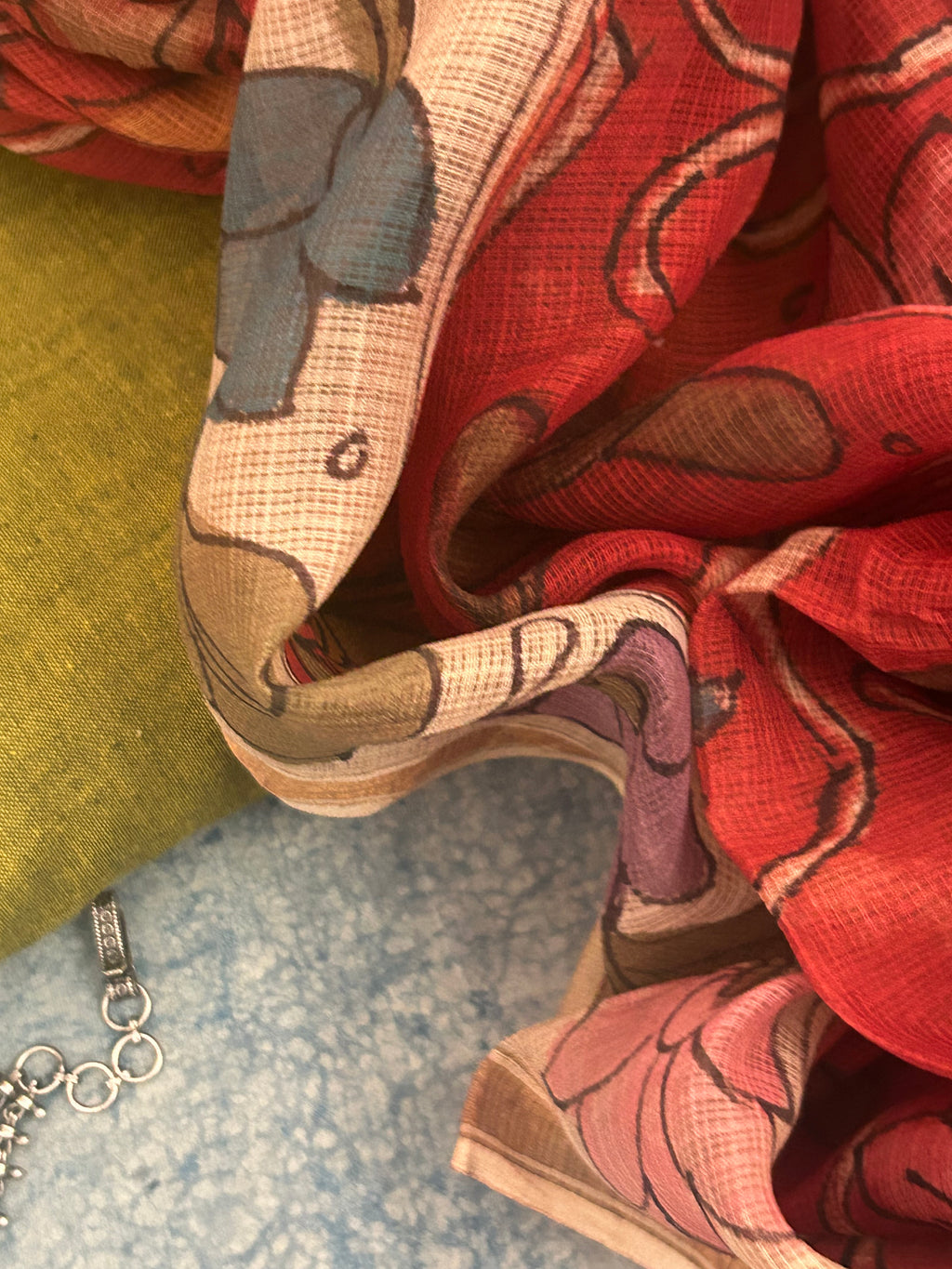 Handwoven Handcrafted Kalamkari Set