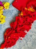Laal Gulaab - Handwoven Bengal Jamdani Kurta Dupatta set