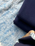 Handwoven Fabric- Midnight Blue